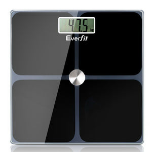 Everfit Bathroom Scales Digital Weighing Scale 180KG Electronic Monitor Tracker