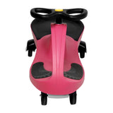 Rigo Kids Ride On Swing Car  - Pink