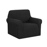 Artiss High Stretch Sofa Cover Couch Protector Slipcovers 1 Seater Black