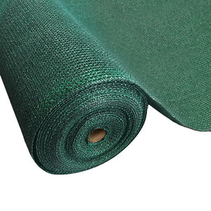 Instahut 70% Sun Shade Cloth Shadecloth Sail Roll Mesh Outdoor 175gsm 1.83x10m Green