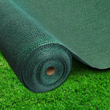 Instahut 70% Sun Shade Cloth Shadecloth Sail Roll Mesh Outdoor 175gsm 1.83x10m Green