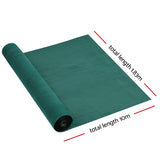 Instahut 1.83x10m 30% UV Shade Cloth Shadecloth Sail Garden Mesh Roll Outdoor Green