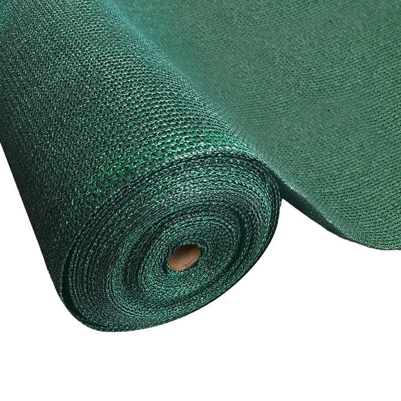 Instahut 3.66 x 10m Shade Sail Cloth - Green