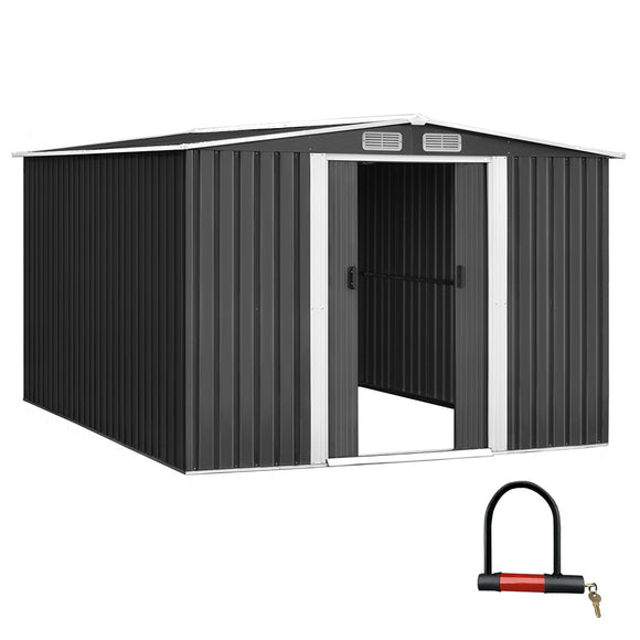 Giantz Garden Shed Outdoor Storage Sheds Tool Workshop 2.58X3.14X2.02M