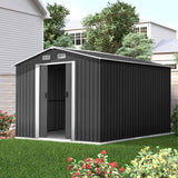 Giantz Garden Shed Outdoor Storage Sheds Tool Workshop 2.6X3.89X2.02M