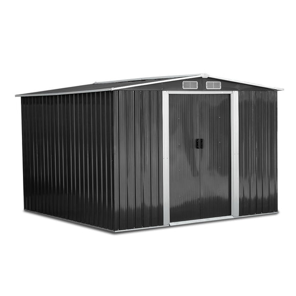 Giantz Garden Shed Outdoor Storage Sheds Tool Workshop 2.6x2.57x1.78M