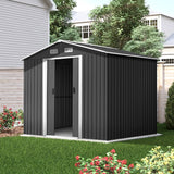 Giantz Garden Shed Outdoor Storage Sheds Tool Workshop 2.6x2.57x1.78M