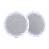 2 x 6" In Ceiling Speakers Home 80W Speaker Theatre Stereo Outdoor Multi Room