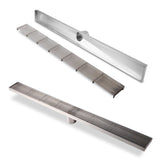 Cefito Bathroom 800mm Stainless Steel Shower Grate