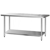 Cefito 1829 x 762mm Commercial Stainless Steel Kitchen Bench