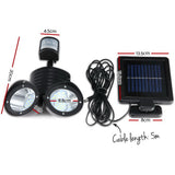 22 LED Solar Powered Dual Flood Lamp