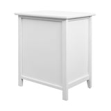 Artiss 2x Bedside Table Nightstands 2 Drawers Storage Cabinet Bedroom Side White