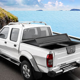 Weisshorn Fit Nissan Navara NP300 D23 Tonneau Cover Ute Clip On 3 Fold Folding