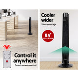 Devanti Portable Tower Fan - Black