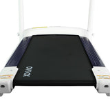 OVICX Electric Treadmill Q1 Home Gym Exercise Machine Fitness Equipment Compact White