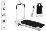 OVICX Electric Treadmill Q1 Home Gym Exercise Machine Fitness Equipment Compact White