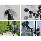 Weifeng Professional Camera Tripod Stand DSLR Ball Head Mount Flexible Universal