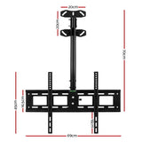 Artiss TV Wall Ceiling Mount Bracket Full Motion Tilt Swivel 32 42 50 55 60 65 70 75 inch