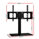 Artiss Table Top TV Swivel Mounted Stand