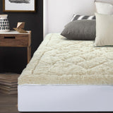 Giselle QUEEN Wool Underlay Mattress Topper Underblanket Cotton