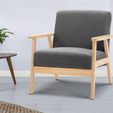 Artiss Fabric Armchair - Grey