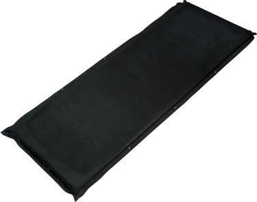 Trailblazer Self-Inflatable Suede Air Mattress Large - BLACK