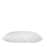 Royal Comfort Luxury Bamboo Blend Quilted Pillow Single Pack Extra Fill Support 50 x 75cm White