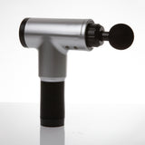 Fit Smart Vibration Massage Therapy Device Black Grey 4 Massage Heads 6 Modes  Black, Grey