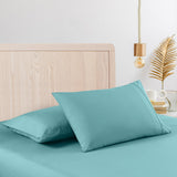 Casa Decor 2000 Thread Count Bamboo Cooling Sheet Set Ultra Soft Bedding Double Aqua