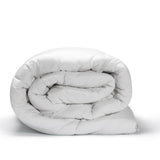 Casa Decor Silk Touch Quilt 360GSM All Seasons Antibacterial Hypoallergenic Double White