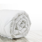 Casa Decor Silk Touch Quilt 360GSM All Seasons Antibacterial Hypoallergenic King Single White