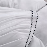 Royal Comfort 1000GSM Luxury Bamboo Fabric Gusset Mattress Pad Topper Cover Double White