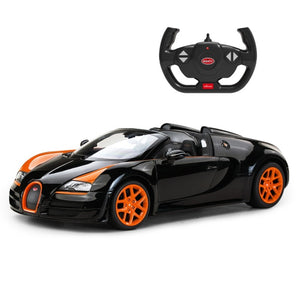 Remote Control Bugatti Grandsport Vitesse 1:14 Scale Black Brand New Sports Car  Black