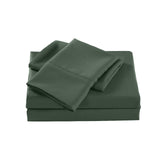 Royal Comfort 2000 Thread Count Bamboo Cooling Sheet Set Ultra Soft Bedding Queen Olive