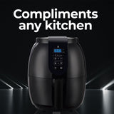 Kitchen Couture 3.5 Litre Digital Display Black Air Fryer Oil Free Cooking  Black