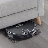 MyGenie XSonic Wifi Pro Robotic Vacuuum Cleaner Carpet Wet Dry Mopping Black  Black