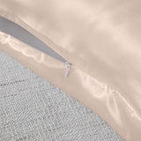 Royal Comfort Mulberry Soft Silk Hypoallergenic Pillowcase Twin Pack 51 x 76cm 51 x 76 cm Champagne Pink