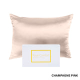 Royal Comfort Pure Silk Pillow Case 100% Mulberry Silk Hypoallergenic Pillowcase 51 x 76 cm Champagne Pink