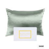 Royal Comfort Pure Silk Pillow Case 100% Mulberry Silk Hypoallergenic Pillowcase 51 x 76 cm Sage