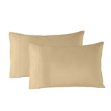 Royal Comfort Bamboo Blended Sheet & Pillowcases Set 1000TC Ultra Soft Bedding Queen Oatmeal