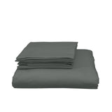 Royal Comfort Bamboo Blended Quilt Cover Set 1000TC Ultra Soft Luxury Bedding Queen Charcoal