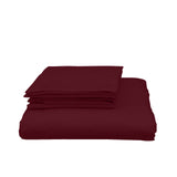 Royal Comfort Bamboo Blended Quilt Cover Set 1000TC Ultra Soft Luxury Bedding King Malaga Wine