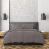 Royal Comfort 1500 Thread Count 6 Piece Cotton Rich Bedroom Collection Set King Dusk Grey