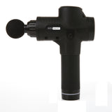 Fit Smart LCD Display Deep Tissue Vibration Therapy Device Massage Gun Black  Black