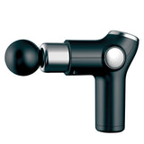 Fit Smart LCD Display Mini Vibration Therapy Massage Device Black  Black