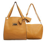 Antler Large Tote and Removable Carry Hand Bag Set Medium Tan