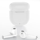 Fit Smart Wireless Earbuds Earphones Bluetooth 5.0 For IOS Android In Built Mic  White