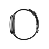 FitSmart Smart Watch Bluetooth Heart Rate Monitor Waterproof LCD Touch Screen  Black