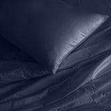 Royal Comfort 1000 Thread Count Bamboo Cotton Sheet and Quilt Cover Complete Set King Royal Blue