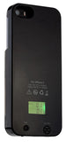 3 in 1 iPhone 5 Hard Cover 1800 mAh Powerbank and Digital Breath Analyser  Black